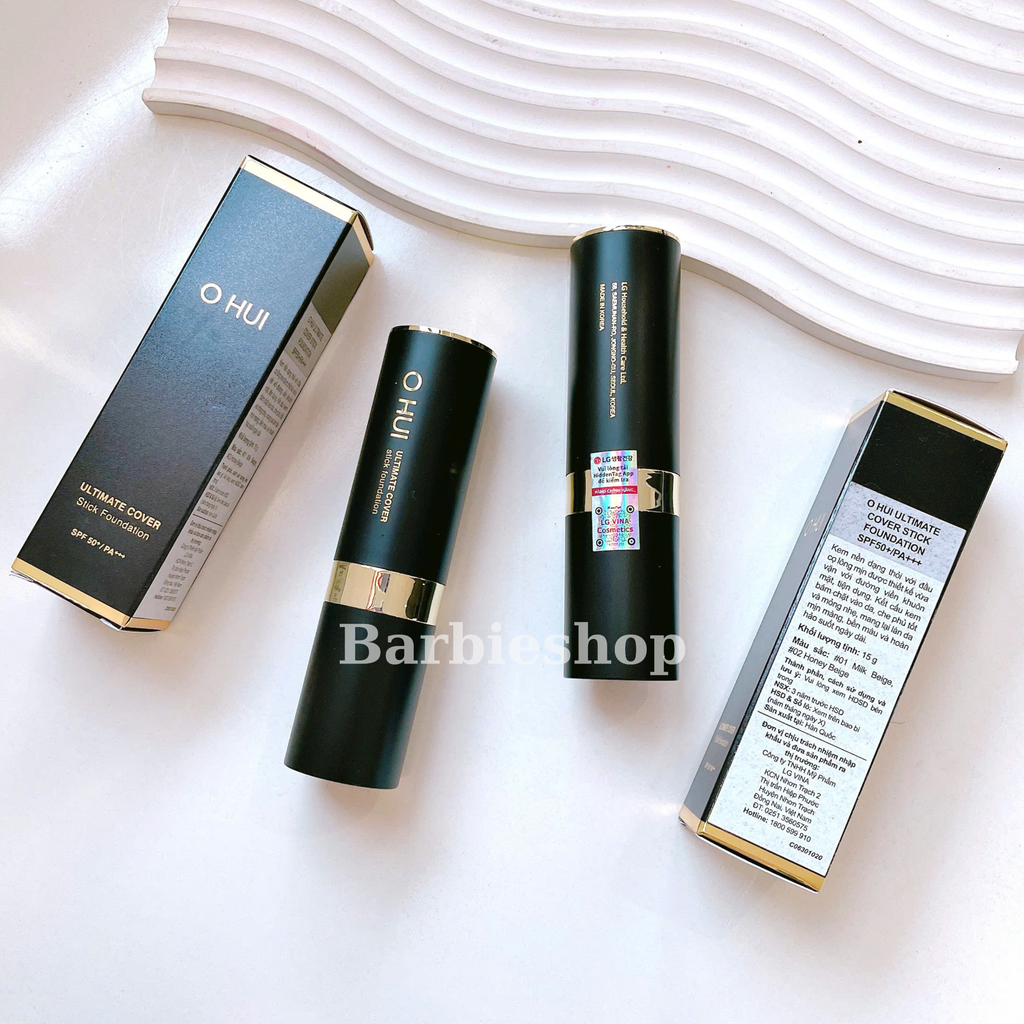 [TEM LG] Kem Nền Thỏi Ohui Ultimate Cover Stick Foundation SPF50+/PA+++ 15g