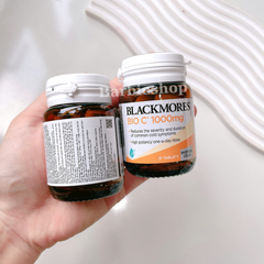 [Hàng Cty] Viên Uống BLACKMORES Bổ Sung Vitamin C Bio C 1000mg (31 Viên)