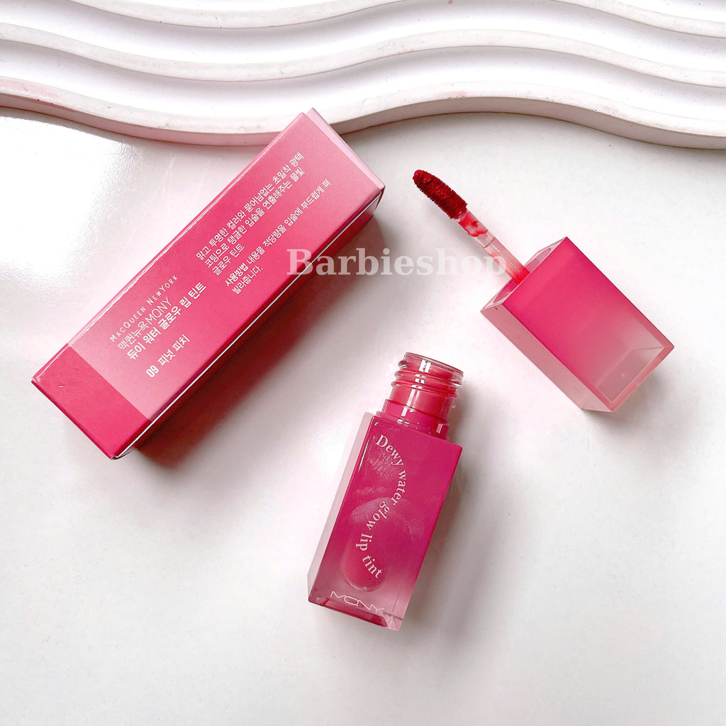 Son MQNY MACQUEEN NEWYORK Dewy Water Glow Lip Tint 9 màu