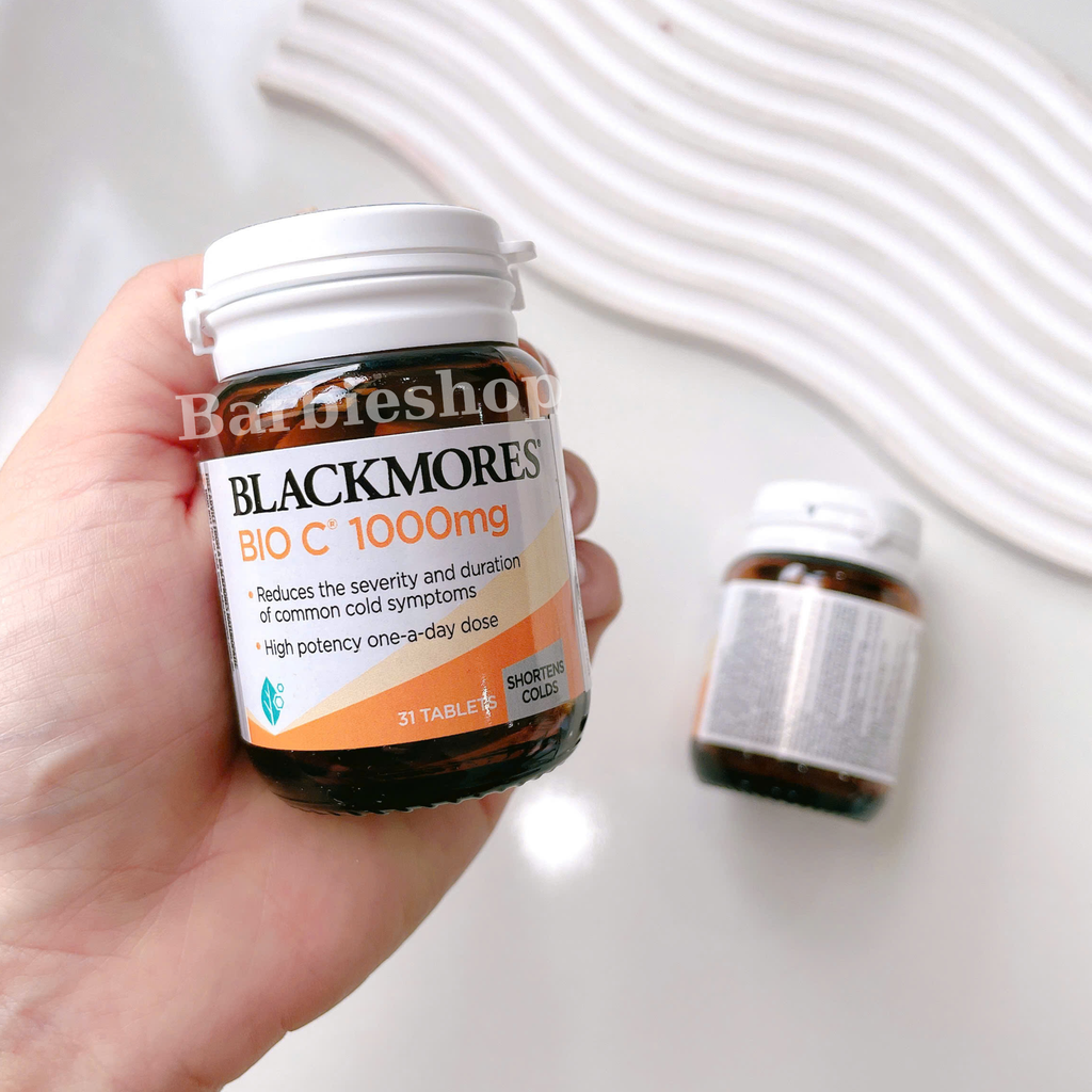 [Hàng Cty] Viên Uống BLACKMORES Bổ Sung Vitamin C Bio C 1000mg (31 Viên)