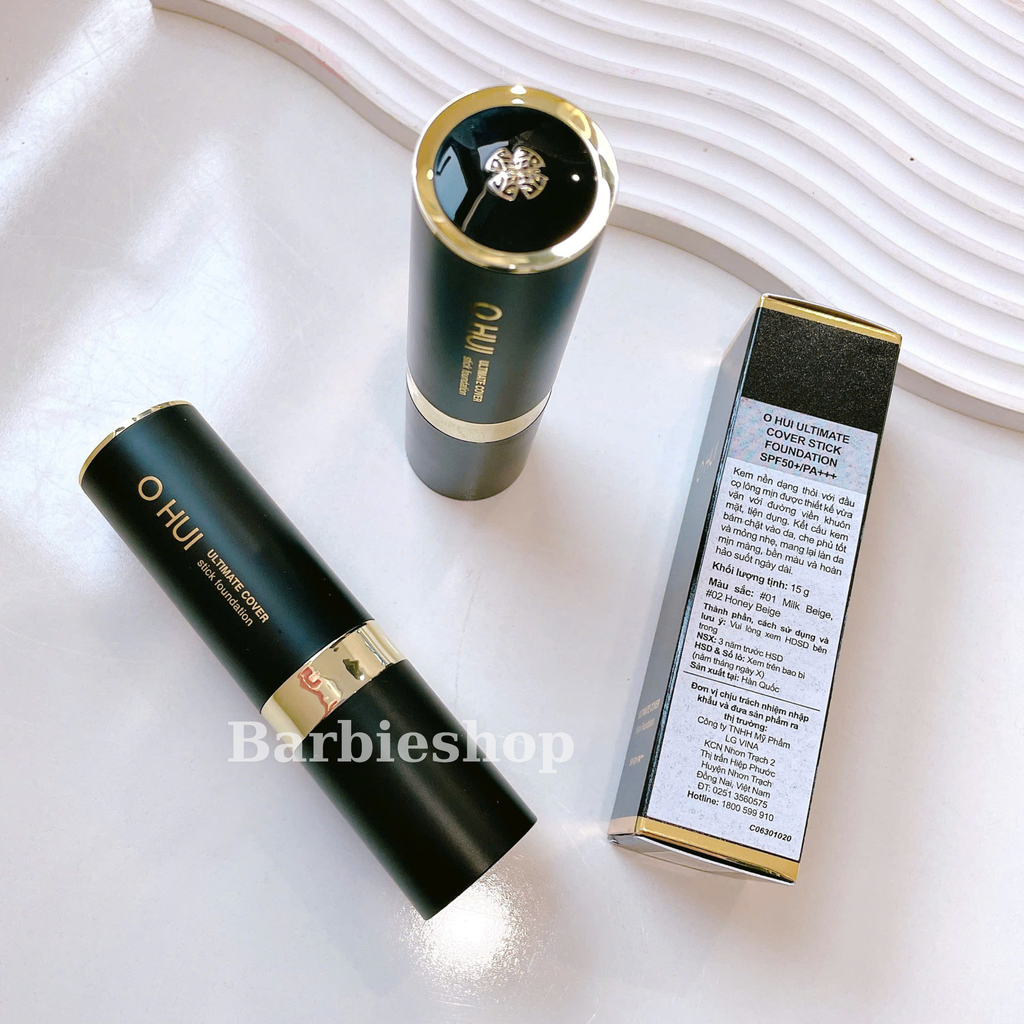 [TEM LG] Kem Nền Thỏi Ohui Ultimate Cover Stick Foundation SPF50+/PA+++ 15g