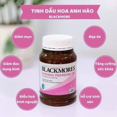 [Hàng Công Ty]  Viên Uống Tinh Dầu Hoa Anh Thảo Blackmores Evening Primrose Oil 190 Viên