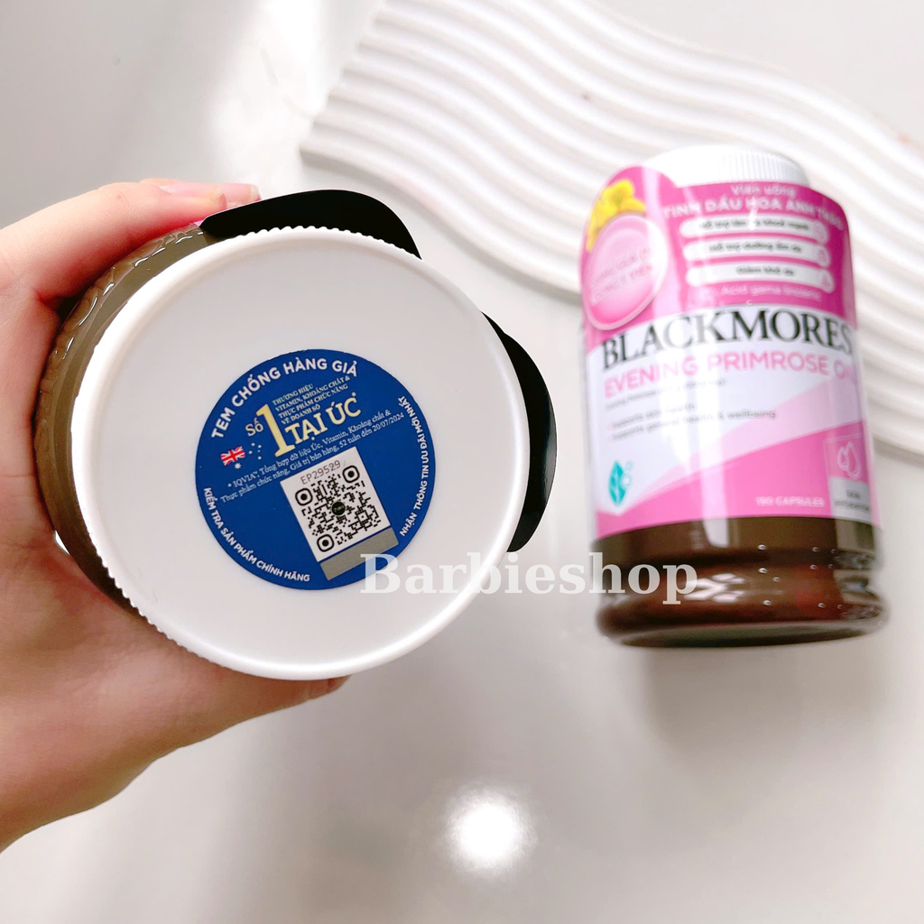 [Hàng Công Ty]  Viên Uống Tinh Dầu Hoa Anh Thảo Blackmores Evening Primrose Oil 190 Viên