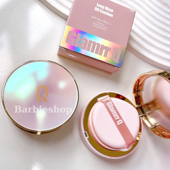 Phấn Nước GLAMRR GLOW/ DD/ COVER Q Vegan Super Cover Cushion SPF50+/PA+++