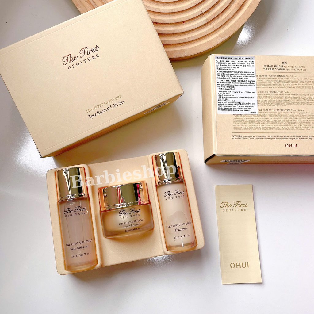 [ Tem LG ] Bộ Dưỡng Tái Sinh Da OHUI The First Geniture Special Set