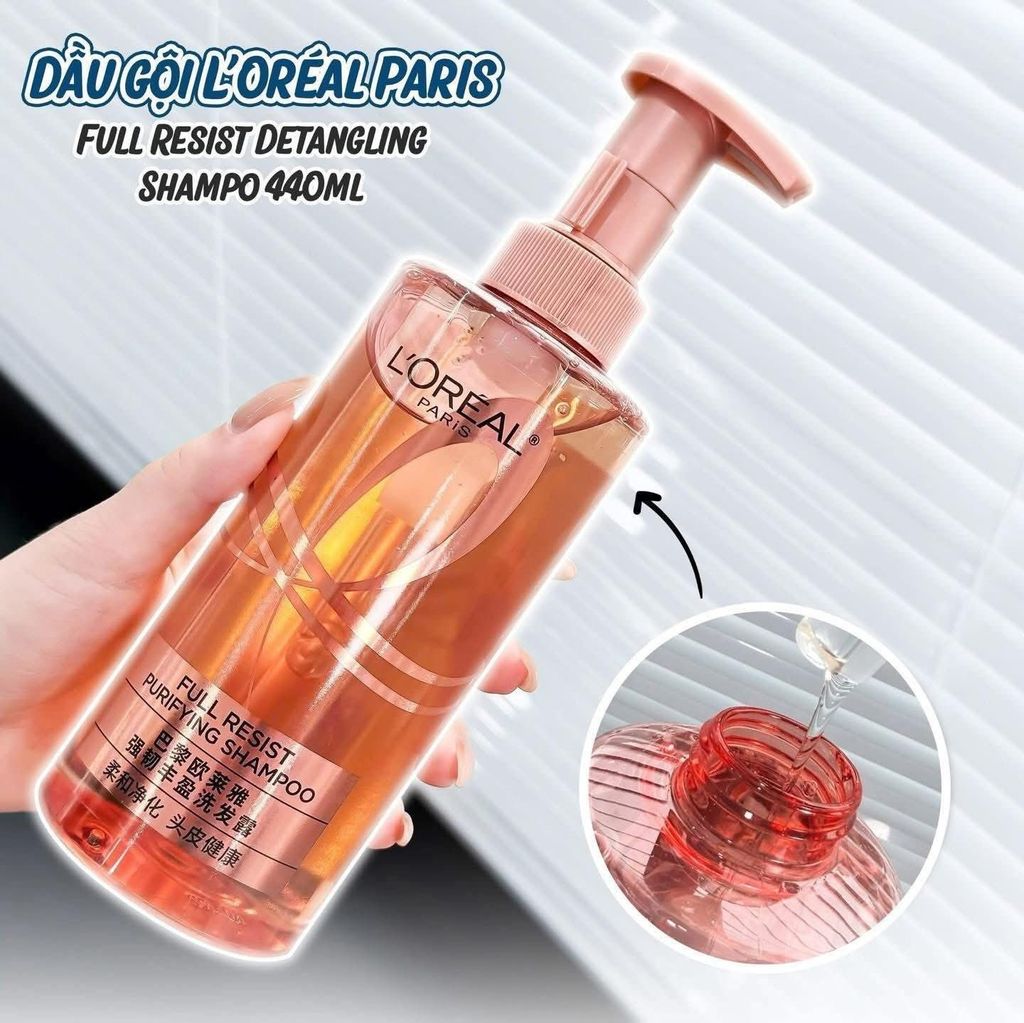 Bộ Dầu Gội Dầu Xả L’Oréal Elseve Full Resist 400ml