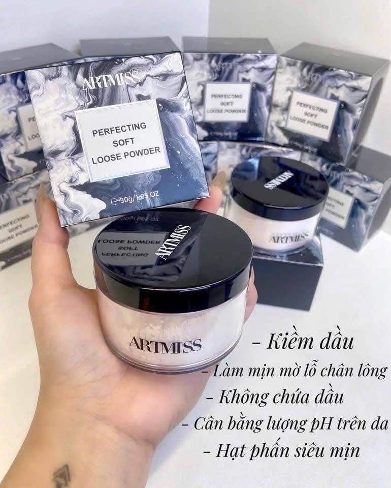 Phấn Phủ Bột ARTMISS Transparent Matte Powder 30g