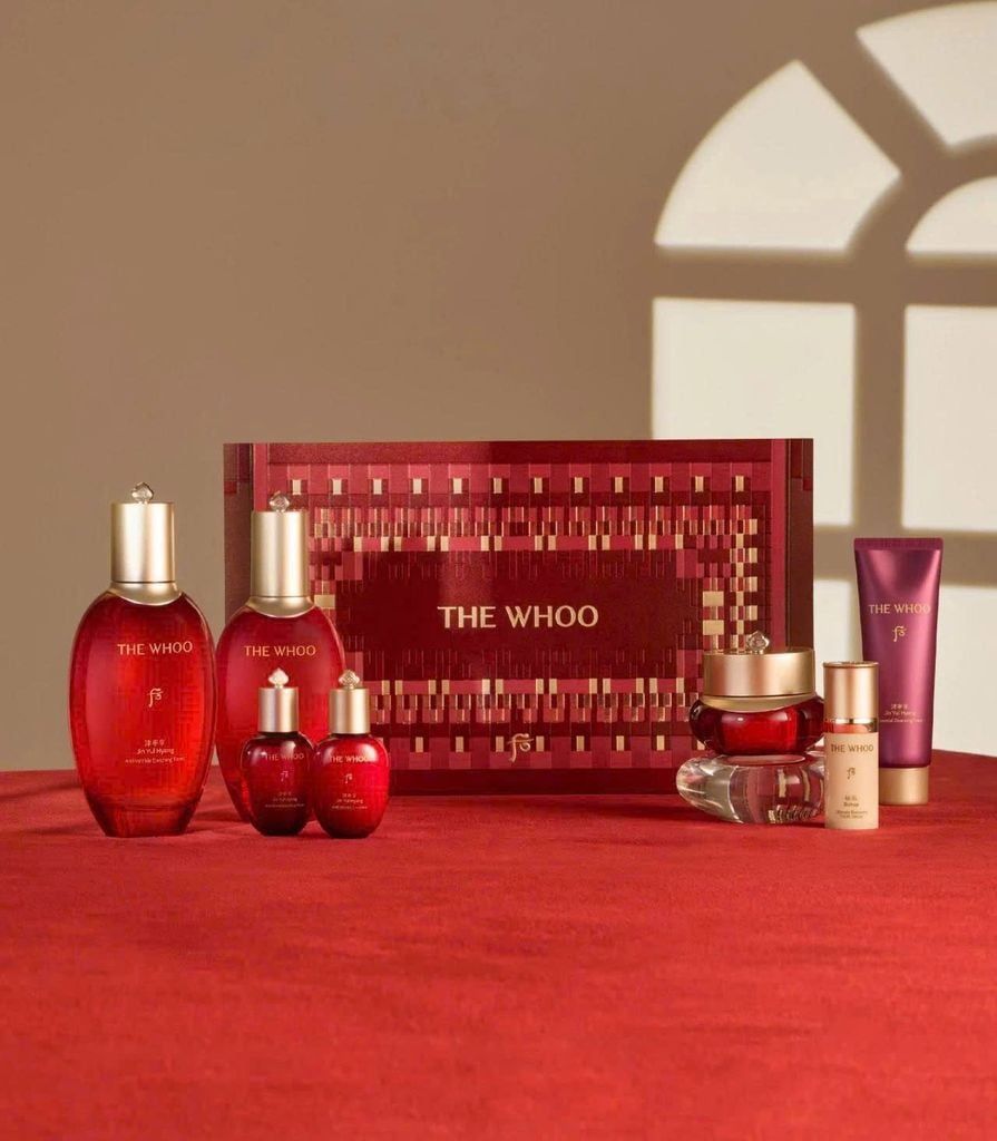 [Tem LG ] Bộ dưỡng da chống lão hóa Whoo Jinyulhyang Special 7 món