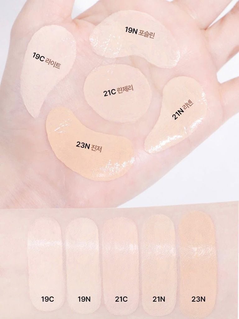 Phấn Nước Clio Kill Cover Mesh Glow Essential / Mesh Blur/ Founwear Cushion SPF50+ PA++++15g*2 ( NEW)