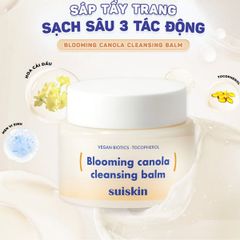 Sáp Tẩy Trang Suiskin Blooming Canola Cleansing Balm 90ml