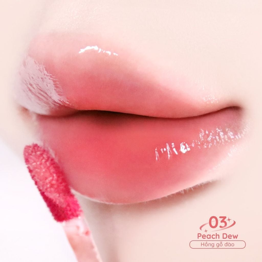 Son MQNY MACQUEEN NEWYORK Dewy Water Glow Lip Tint 9 màu