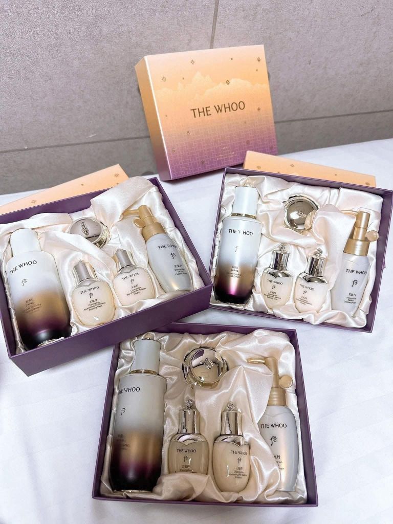 [ Tem LG ] Bộ Dưỡng Da Whoo Bichup Ultimate Recovery 5pcs Set - Phiên bản Giới Hạn Tím