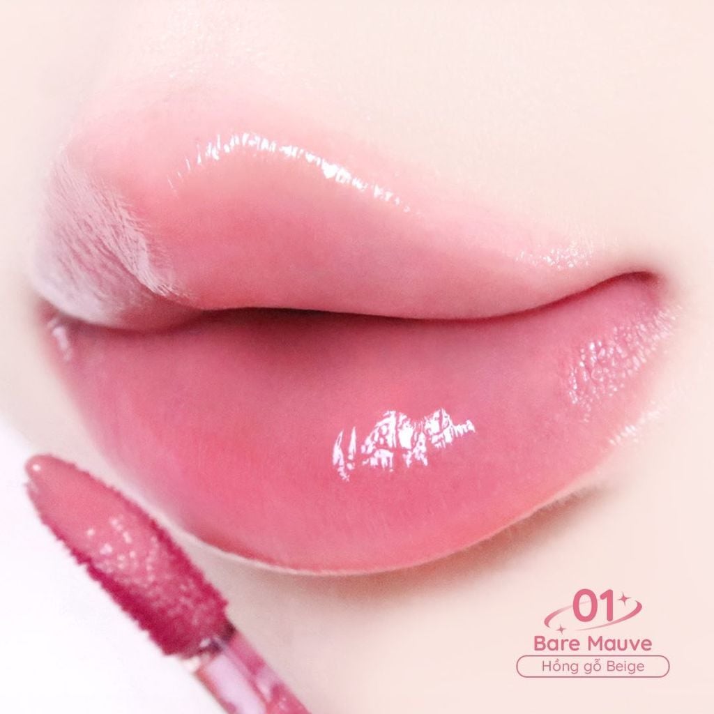 Son MQNY MACQUEEN NEWYORK Dewy Water Glow Lip Tint 9 màu