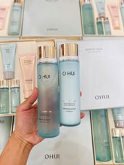 [ Tem LG ] Bộ Dưỡng Da Cấp Ẩm Ohui Miracle Aqua 2pcs