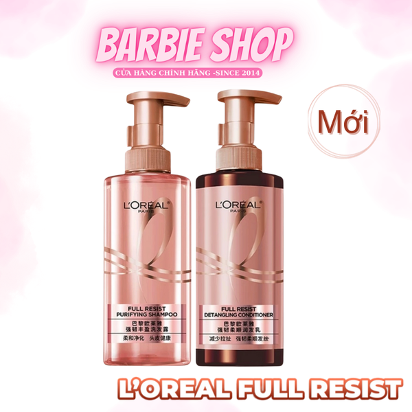 Bộ Dầu Gội Dầu Xả L’Oréal Elseve Full Resist 400ml