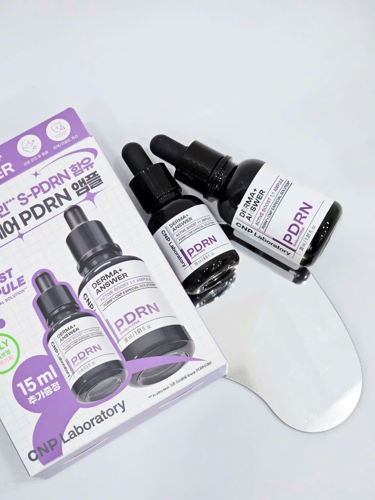 [ Tem LG ] Tinh Chất CNP Derma Answer Mela Spot Brightening Ampule Vit C /Active Boost Ampule PDRN /Pink Toning Deep-In Shot Ampule