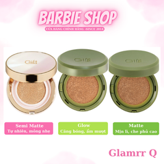 Phấn Nước GLAMRR GLOW/ DD/ COVER Q Vegan Super Cover Cushion SPF50+/PA+++