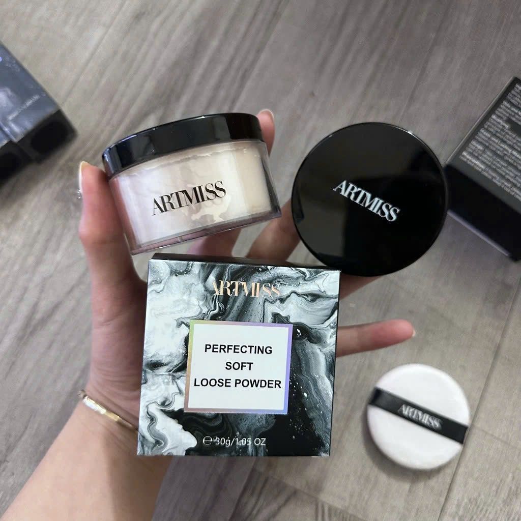 Phấn Phủ Bột ARTMISS Transparent Matte Powder 30g
