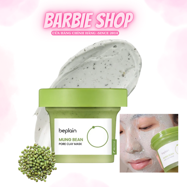 Mặt Nạ Đất Sét Beplain Mung Bean Pore Clay Mask