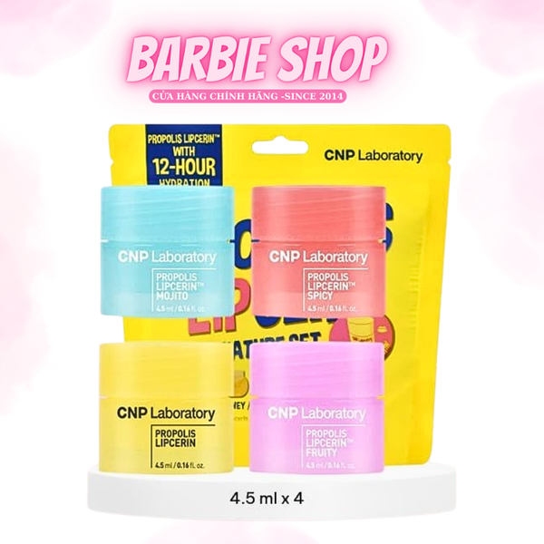 Tem LG Dưỡng Môi Keo Ong CNP Propolis Lipcerin 4g - 4.5ml - 15ml