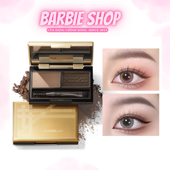 Phấn Bột Kẻ Mày CARSLAN Double Effect