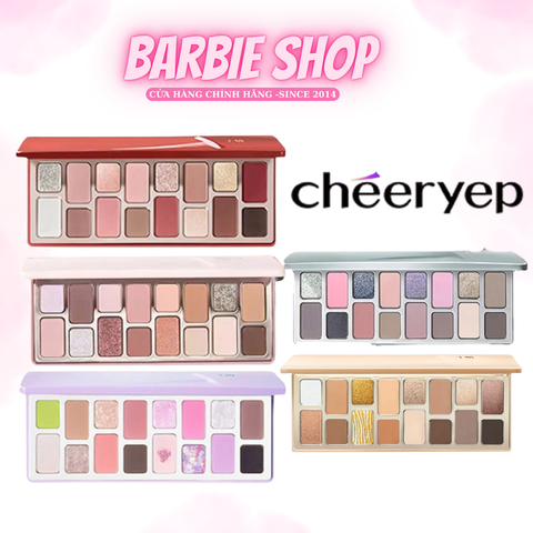 Bảng Phấn Mắt 16 Ô Qianyan Cheeryep True Colors Starring 14.5g
