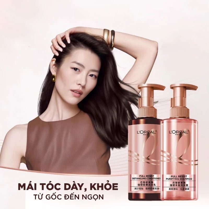 Bộ Dầu Gội Dầu Xả L’Oréal Elseve Full Resist 400ml