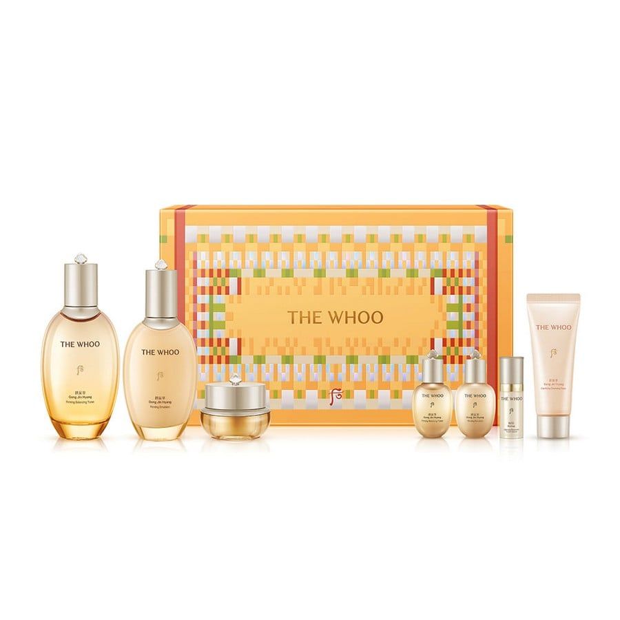 [ Tem LG ] Bộ Dưỡng Ẩm Chống Lão Hóa Whoo Vàng Whoo Gongjinhyang Firming 3pcs Special Set