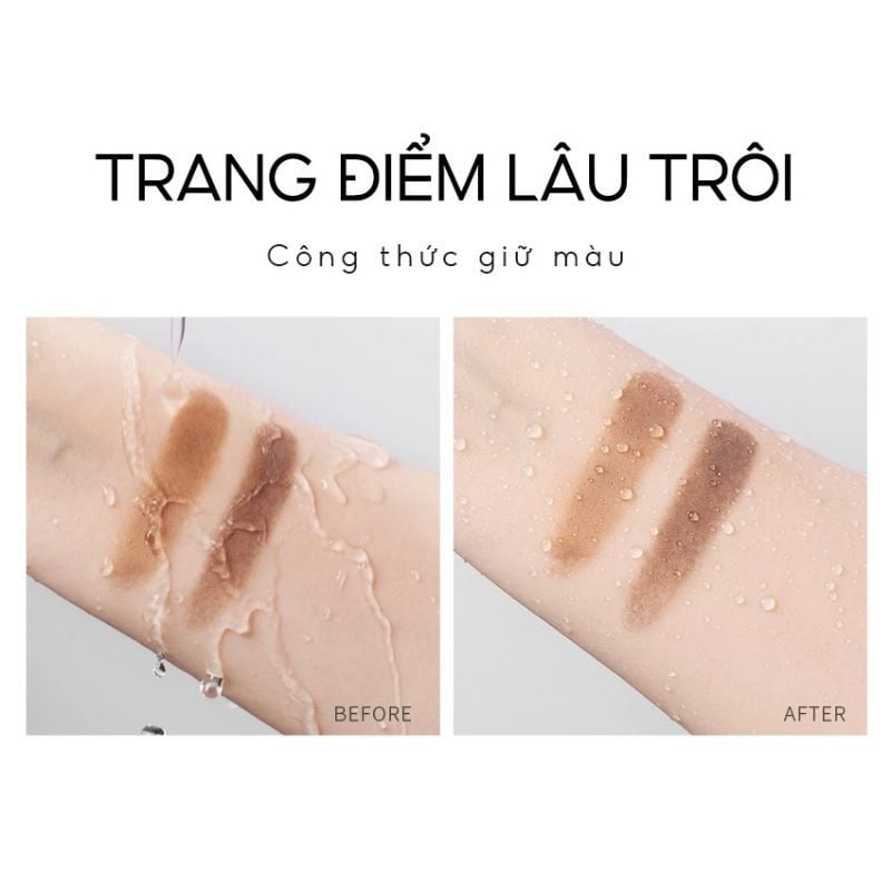 Phấn Bột Kẻ Mày CARSLAN Double Effect