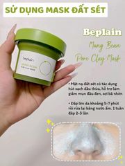 Mặt Nạ Đất Sét Beplain Mung Bean Pore Clay Mask
