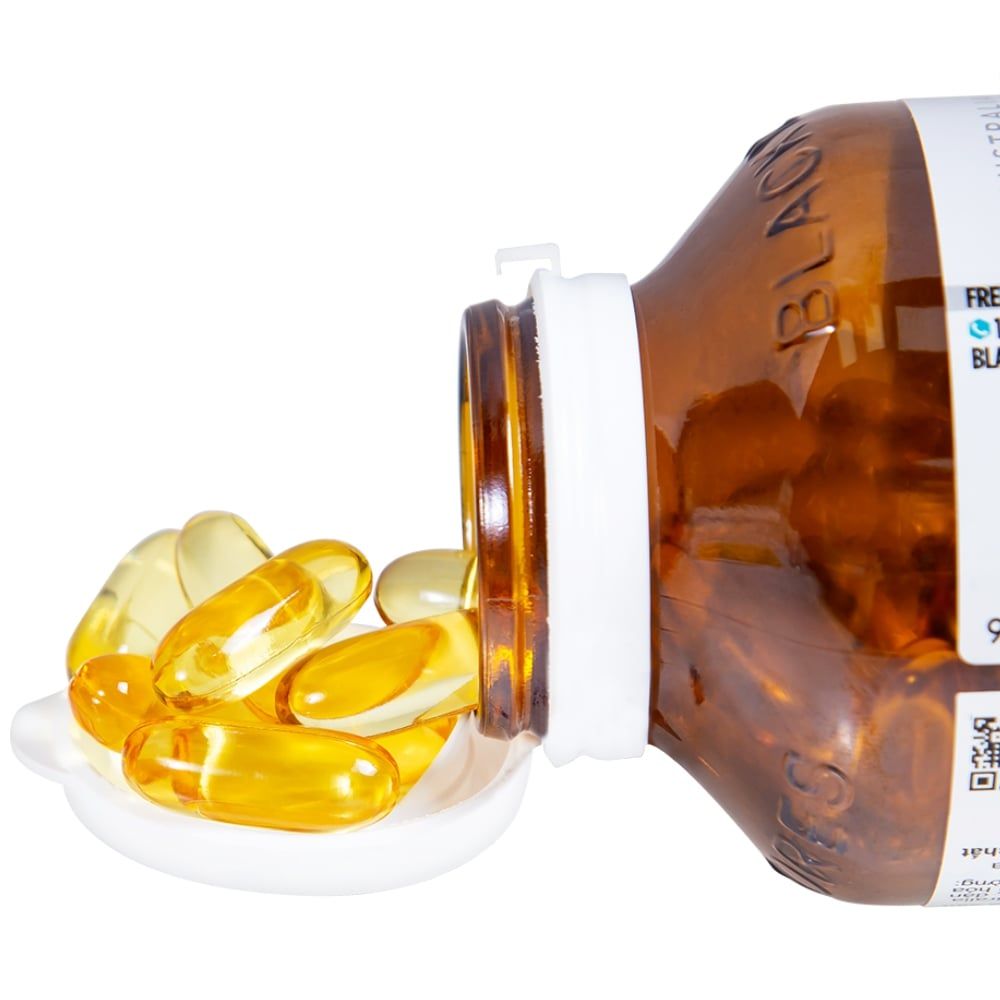 [Hàng Cty] Viên Uống BLACKMORES Omega Double High Stength Fish Oil Dầu Cá (90 Viên)