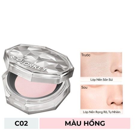Phấn Phủ Bột Kiềm Dầu Colorkey 8g