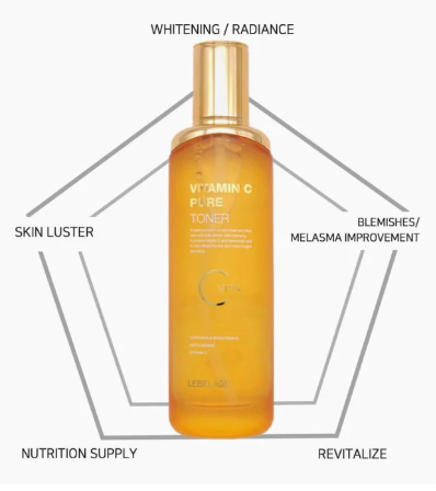 Nước Hoa Hồng Lebelage Vitamin C Pure Toner 120ml