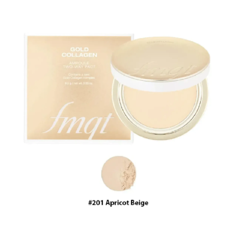 Phấn Phủ Nén The Face Shop Gold Collagen Ampoule Two Way Pact 9,5g