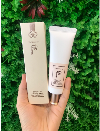 [ Tem LG ] Kem Chống Nắng Cải Thiện The History of Whoo Gongjinhyang Anti-Wrinkle UV Protective / Radiant White Tone Up Suncream SPF50+/PA++++