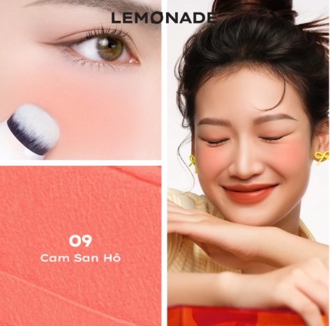 Má Kem 2 Đầu Lemonade Perfect Couple Blush 8.5g