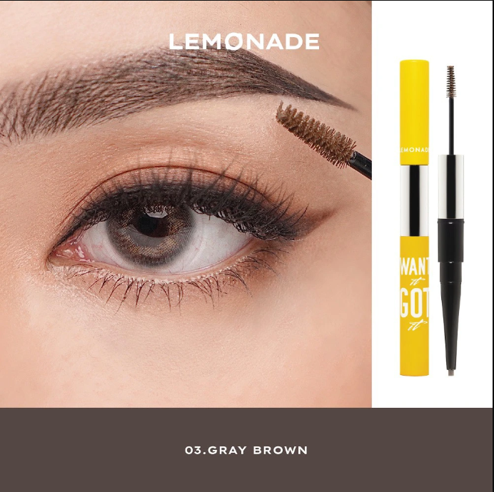 Chì Kẻ Mày Lemonade Want It Got It Dual Eyebrow 2 Đầu