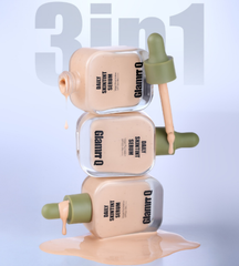 Kem Nền Serum Căng Bóng Glamrr Q Daily SkinTint Serum Vegan Foundation SPF50+/PA++++