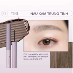 Mascara Lông Mày Siêu Mảnh Mude Inspire Skinny Browcara Hàn Quốc 3.2g