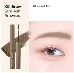 Mascara Lông Mày Clio Kill Brown Slim Ash Browcara 3g