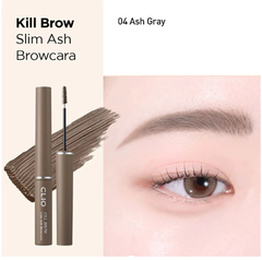 Mascara Lông Mày Clio Kill Brown Slim Ash Browcara 3g