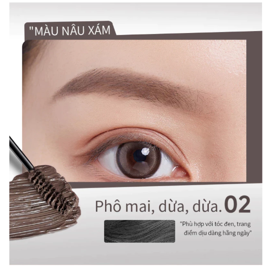 Mascara Mày Rock Sweet Multicolored Brow Stream 3.5G