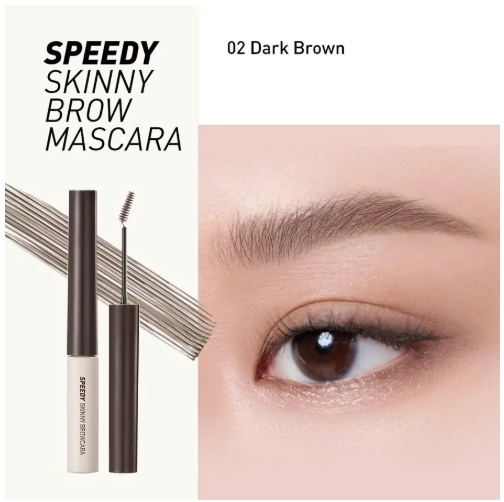 Mascara Lông Mày Peripera Speedy Skinny Browcara