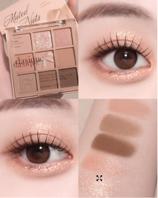 Bảng Phấn Mắt 9 Ô Dasique Shadow Palette 7g Đủ Màu