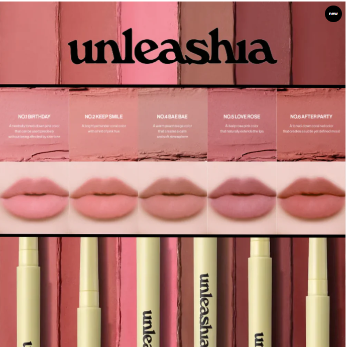 Chì Kẻ Viền Môi Unleashia Oh Happy Day Lip Pencil