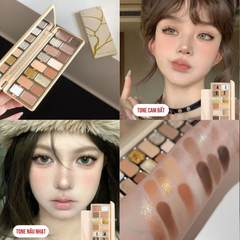 Bảng Phấn Mắt 16 Ô Qianyan Cheeryep True Colors Starring 14.5g