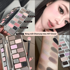 Bảng Phấn Mắt 16 Ô Qianyan Cheeryep True Colors Starring 14.5g