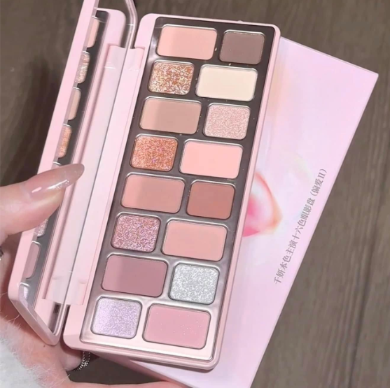 Bảng Phấn Mắt 16 Ô Qianyan Cheeryep True Colors Starring 14.5g