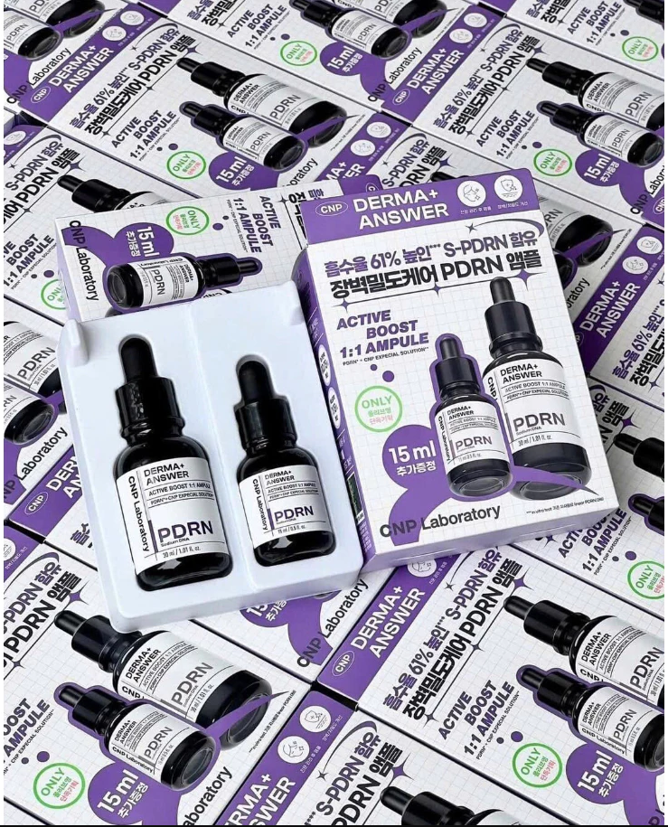 [ Tem LG ] Tinh Chất CNP Derma Answer Mela Spot Brightening Ampule Vit C /Active Boost Ampule PDRN /Pink Toning Deep-In Shot Ampule