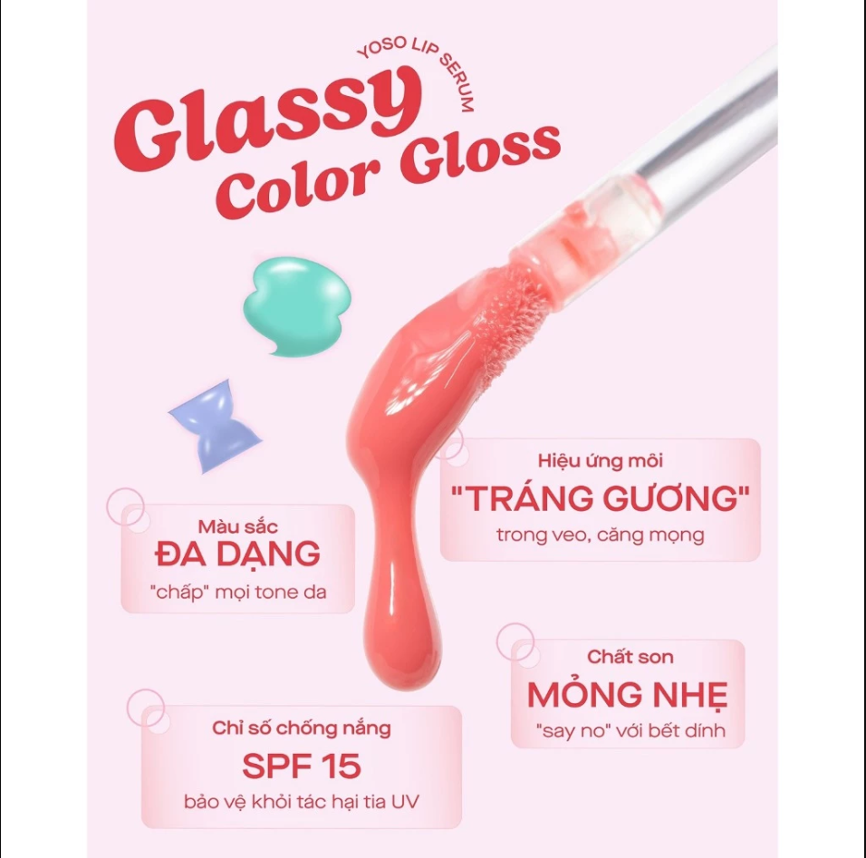 Son Dưỡng Bóng GSLAY YOSO Lip Serum NEW